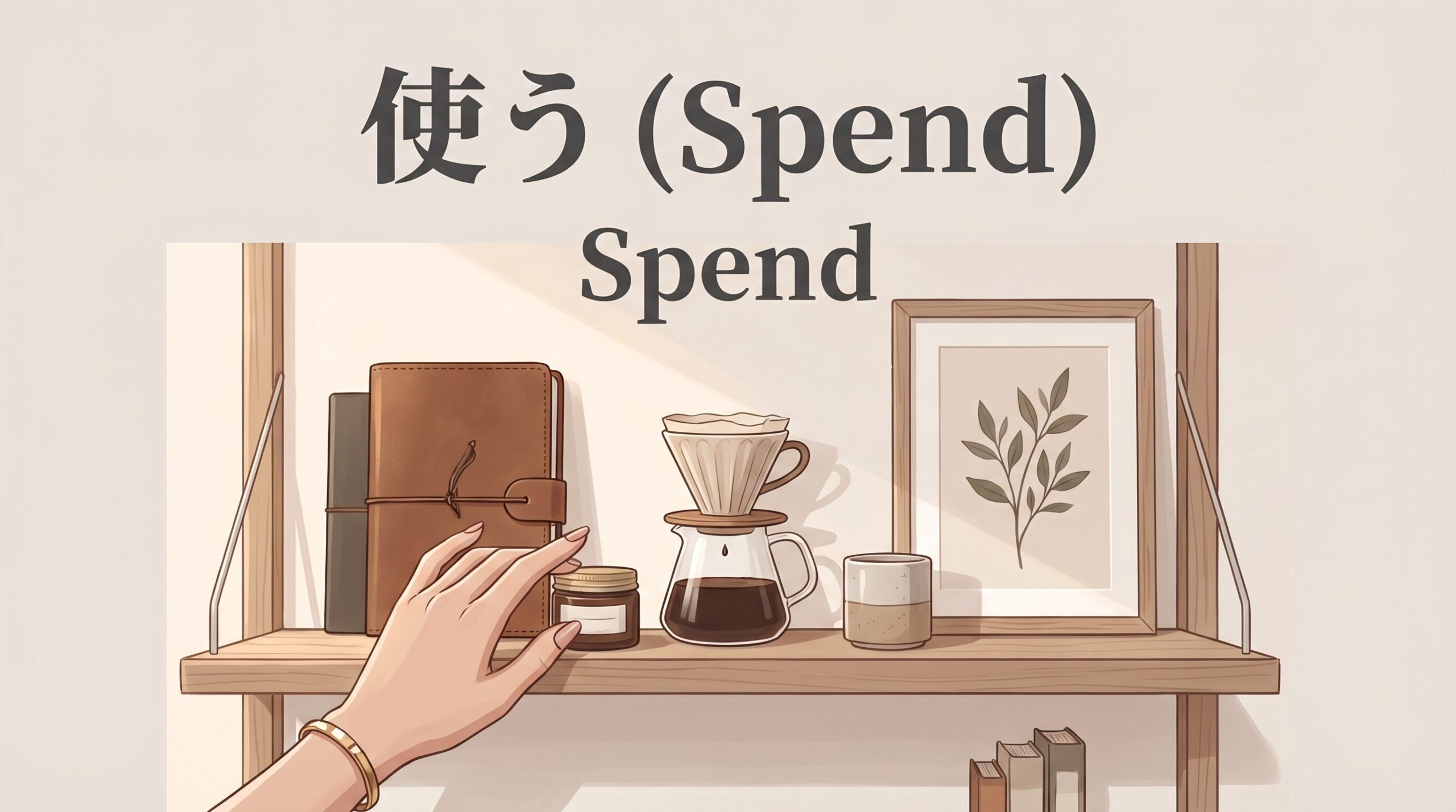 使う (Spend)