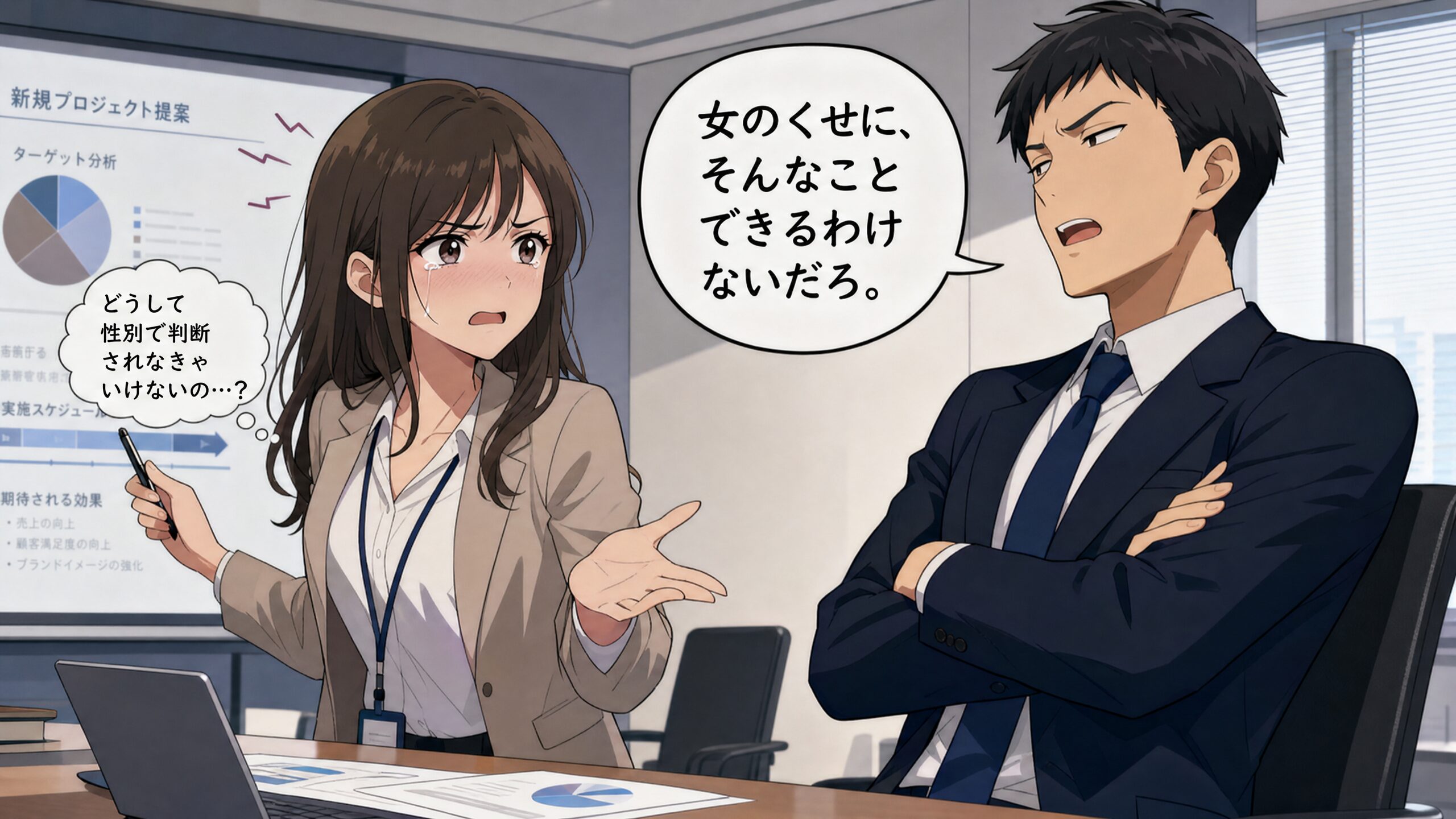 女性の意見を軽視するNGセリフ