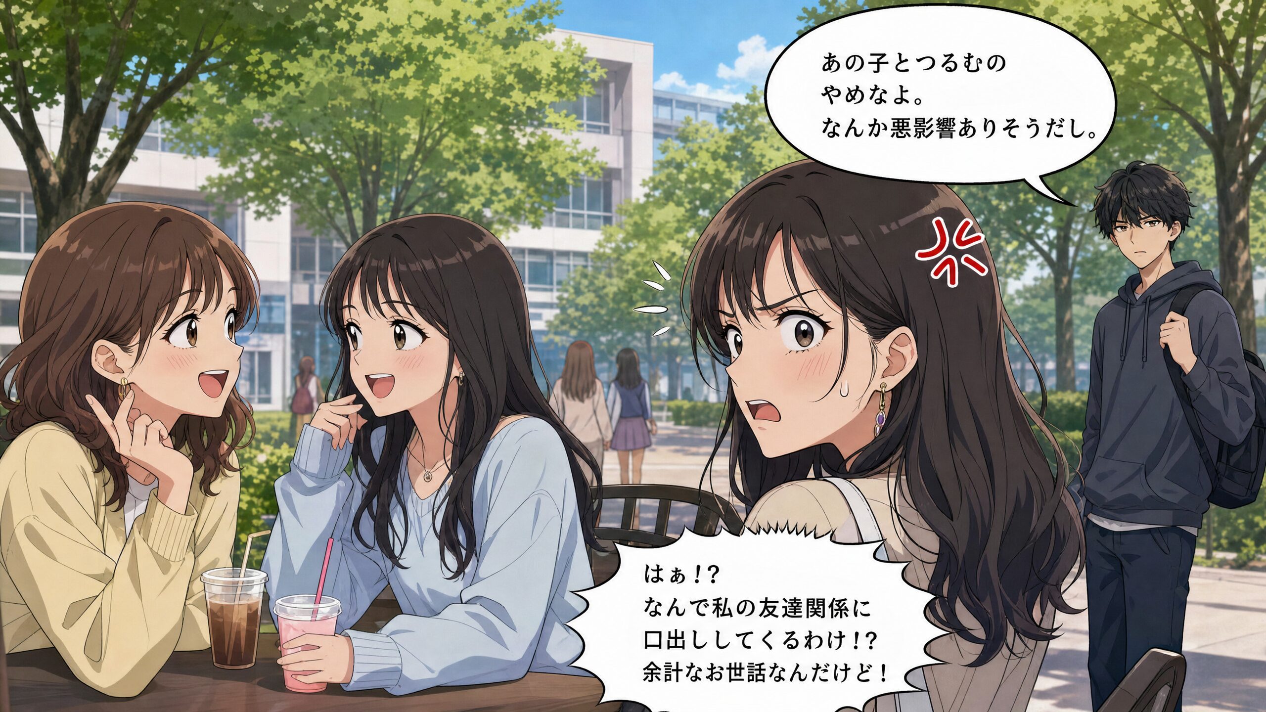 友人関係・人間関係に関するNGセリフ