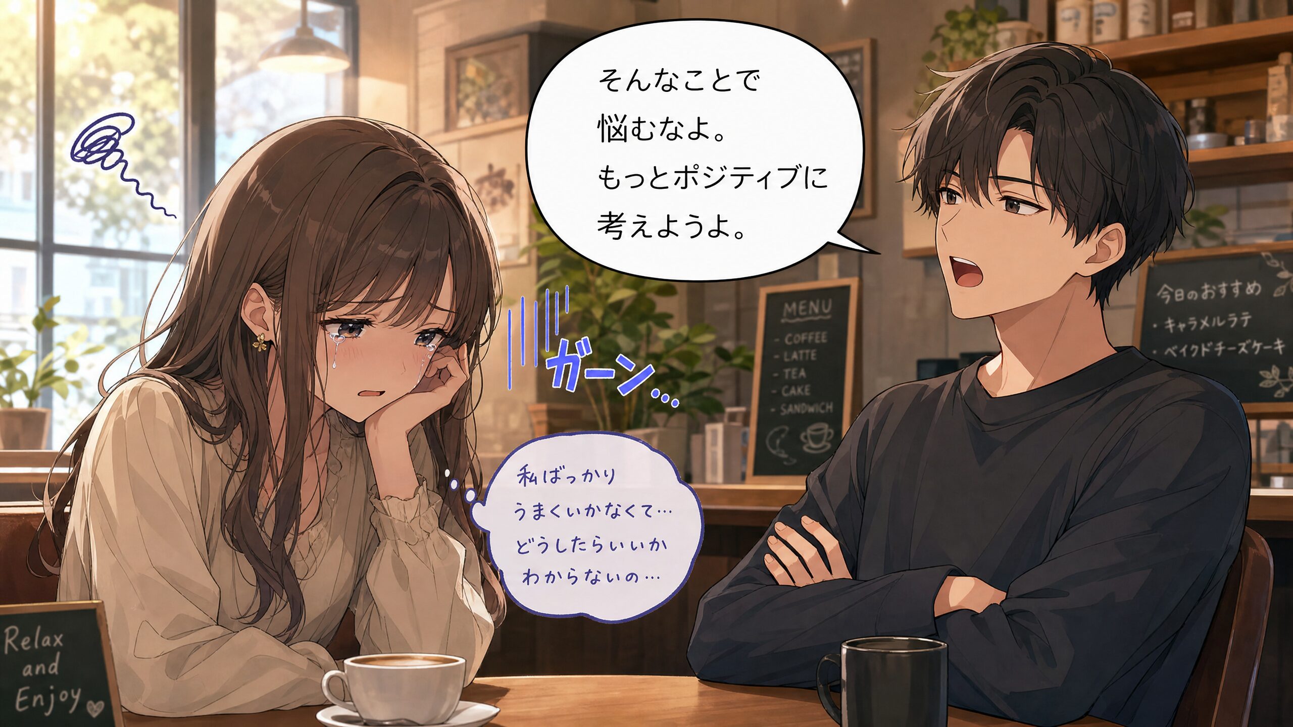 感情・共感に関するNGセリフ